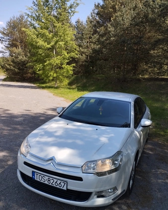 Citroen C5 cena 19900 przebieg: 217000, rok produkcji 2010 z Tykocin małe 67